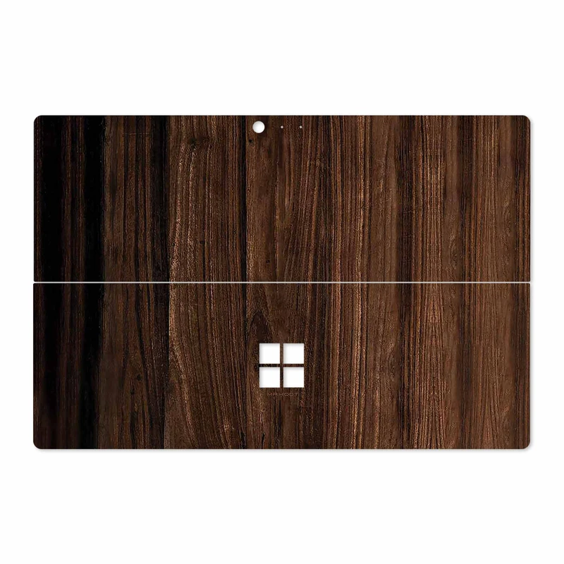 برچسب پوششی ماهوت مدل Dark Walnut Wood مناسب برای تبلت مایکروسافت Surface Pro 4 2015