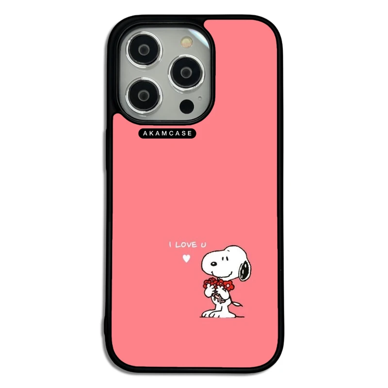 کاور آکام مدل AMC-WA14PRO-SNOOPY-20 مناسب برای گوشی موبایل اپل iPhone 14 Pro