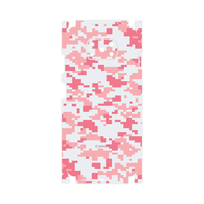 برچسب پوششی ماهوت مدل Army-Pink-pixel-FullSkin مناسب برای گوشی موبایل شیائومی Poco X3 NFC