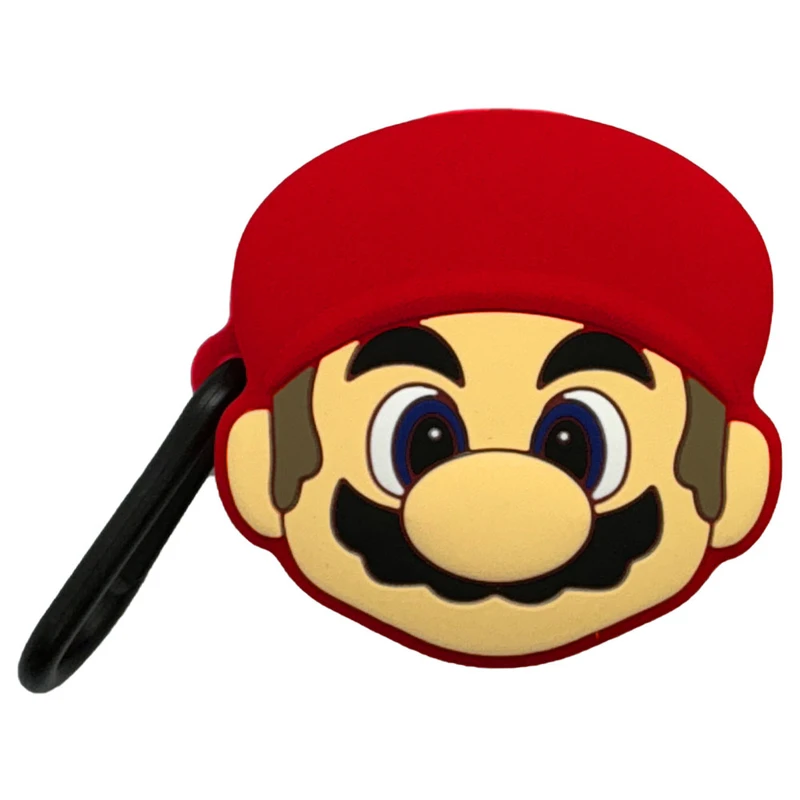 کاور والکری مدل Mario مناسب برای کیس هدفون سامسونگ Galaxy Buds Live / Buds Pro / Buds 2 / Buds 2 Pro / Buds FE به همراه گیره