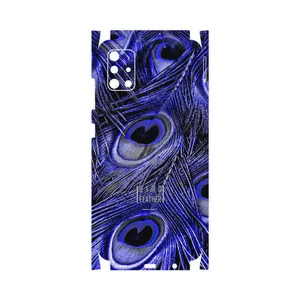 MAHOOT Purple Feather-FullSkin Cover Sticker for Samsung Galaxy A51