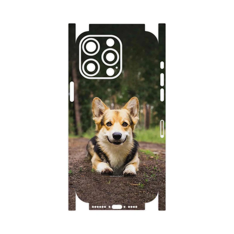 برچسب پوششی ماهوت مدل Dog_2-FullSkin مناسب برای گوشی موبایل اپل iPhone 15 Pro Max