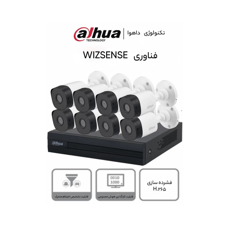 سیستم امنیتی داهوا مدل Pardakht-0-80-x4