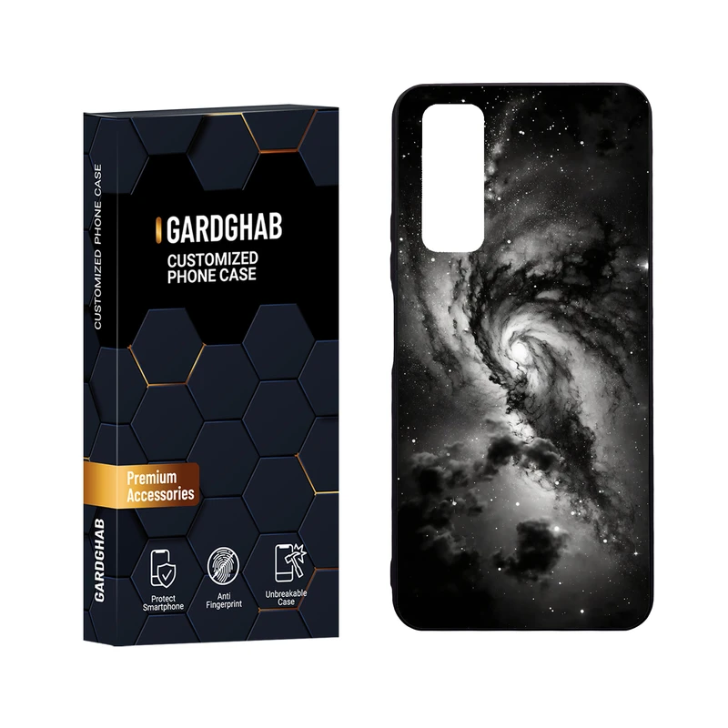 کاور گارد قاب مدل دور ژله ای پشت گلس پسرانه مناسب برای گوشی موبایل هوآوی Y7a