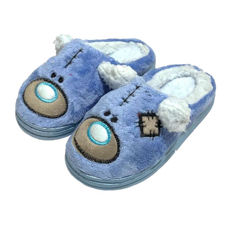 دمپایی حوله ای بچگانه مدل Teddy کد RS-DBL-166