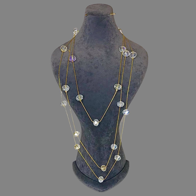 گردنبند زنانه مدل رولباسی 