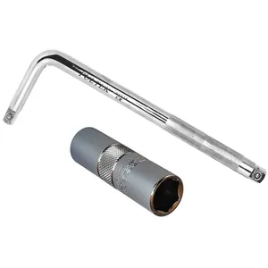 آچار بکس شمع فولتک مدل AT -0160 سایز 16 میلیمتر مجموعه دو عددی