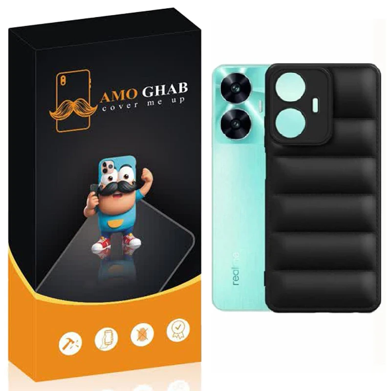 کاور عمو قاب مدل پافری مناسب برای گوشی موبایل ریلمی C55