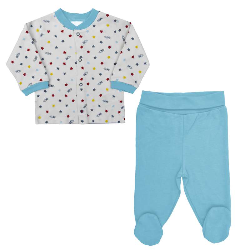 ست شومیز و شلوار نوزادی ببتو مدل F904A