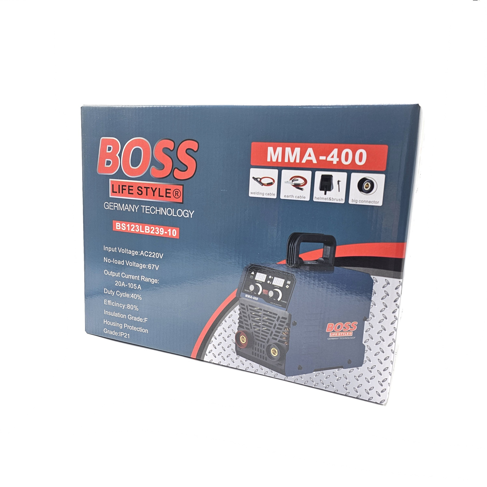 دستگاه جوش صنعتی 400 آمپر باس مدل LIFE_STYLE کد BS123LB239-10