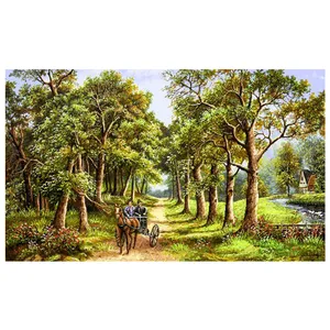 نخ و نقشه تابلوفرش کد57