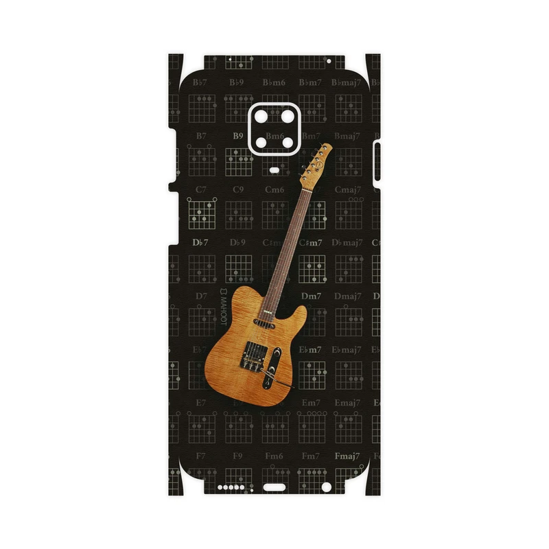 برچسب پوششی ماهوت مدل Guitar-Instrument-FullSkin مناسب برای گوشی موبایل شیائومی Redmi Note 9 Pro