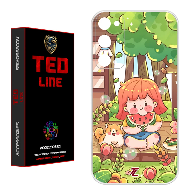 کاور تدلاین طرح دختر هندونه ای کد 1180 مناسب برای گوشی موبایل سامسونگ Galaxy S20 FE