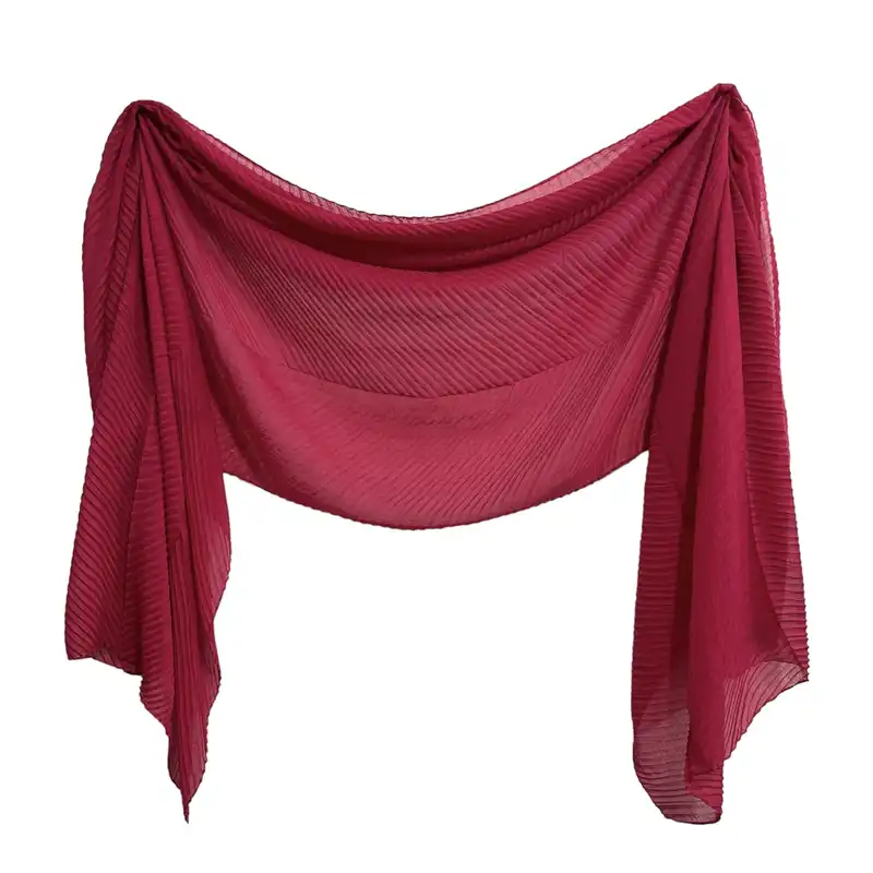 شال زنانه مدل پلیسه مجلسی