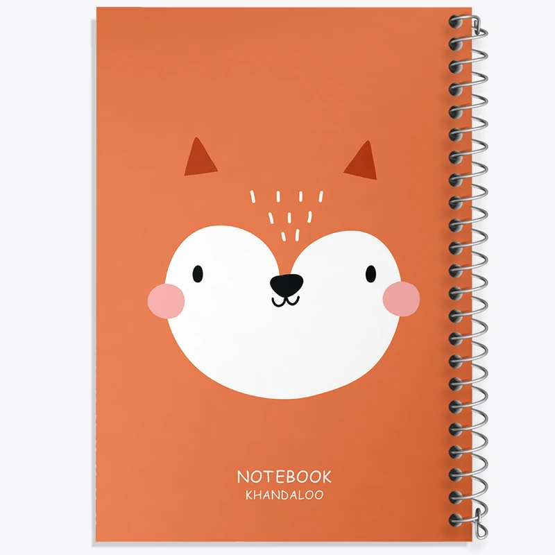 دفتر نت موسیقی 50 برگ خندالو مدل روباه کیوت کد N1155