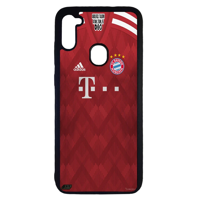 کاور طرح بایرن مونیخ کد 1146 مناسب برای گوشی موبایل سامسونگ galaxy a21