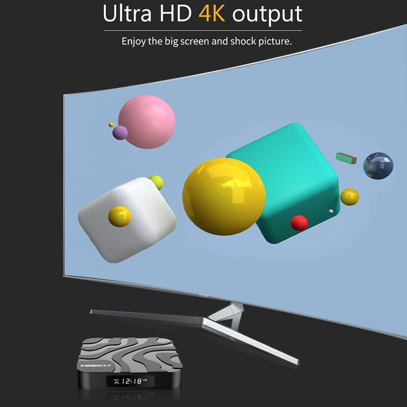 اندروید باکس مدل T95MAX 32/4GB به همراه کیبورد بیسیم