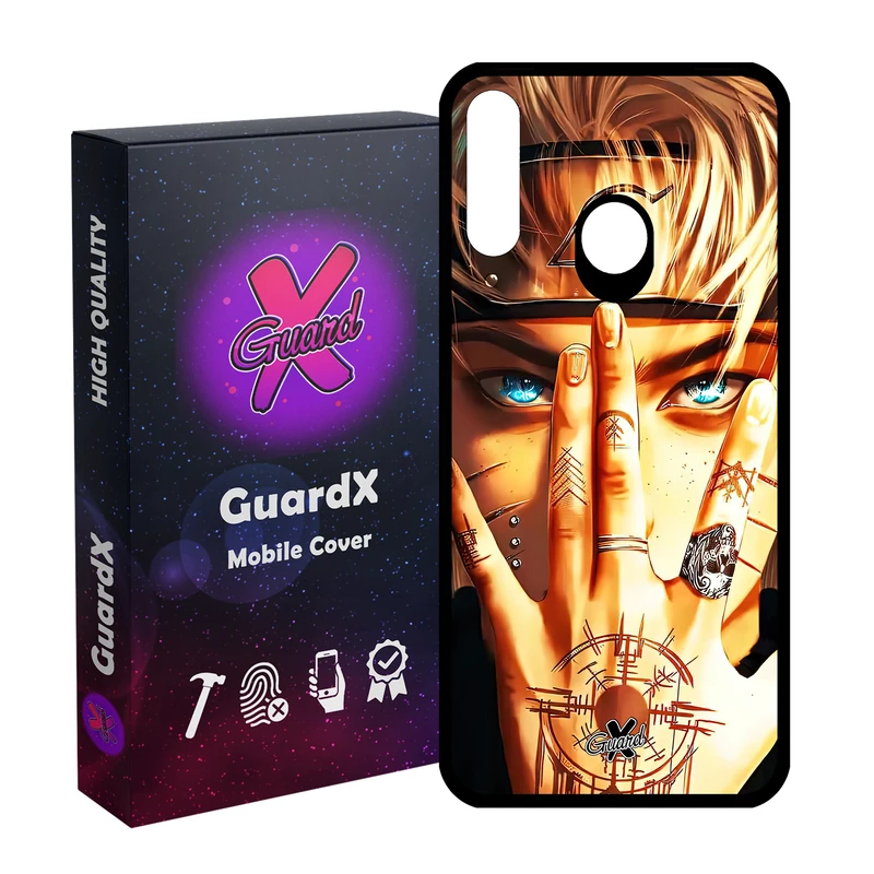 کاور گارد ایکس طرح Naruto Anime مدل Glass10452 مناسب برای گوشی موبایل سامسونگ Galaxy A20s