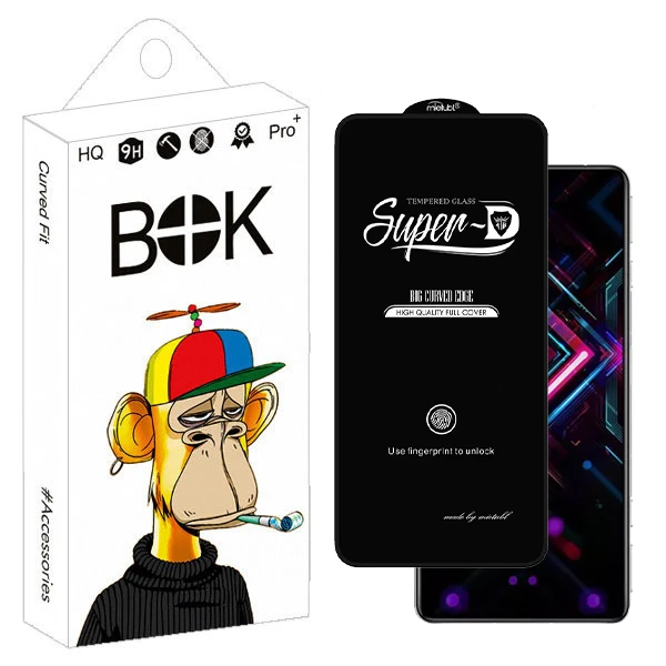 محافظ صفحه نمایش بوک مدل SuperD Shield مناسب برای گوشی موبایل شیائومی poco F3 gt / k40 Gaming