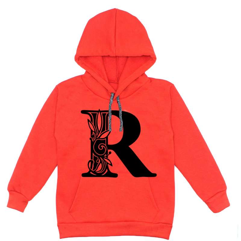 هودی دخترانه مدل A21 R رنگ قرمز