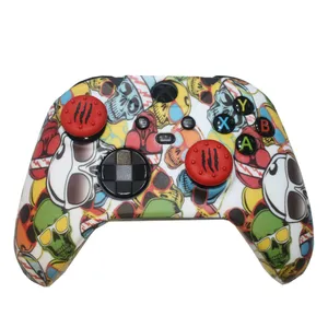 محافظ دسته ایکس باکس سری S/X مدل WOUND skeleton به همراه روکش آنالوگ