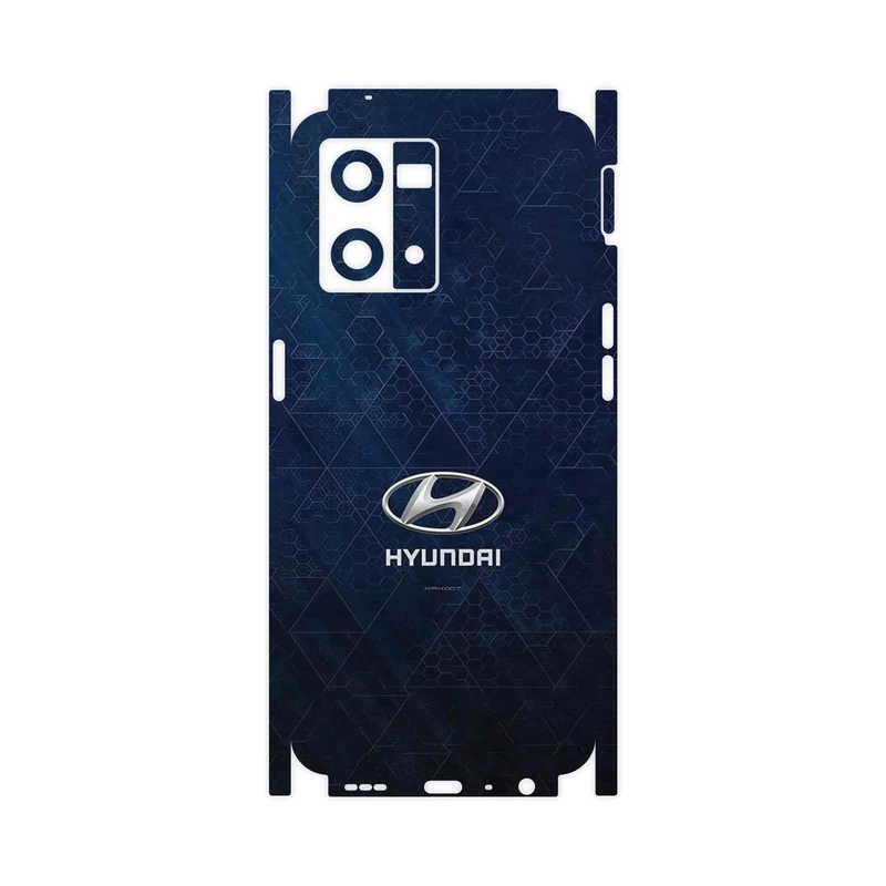 برچسب پوششی ماهوت مدل Hyundai_Logo-FullSkin مناسب برای گوشی موبایل اپو Reno 8 4G