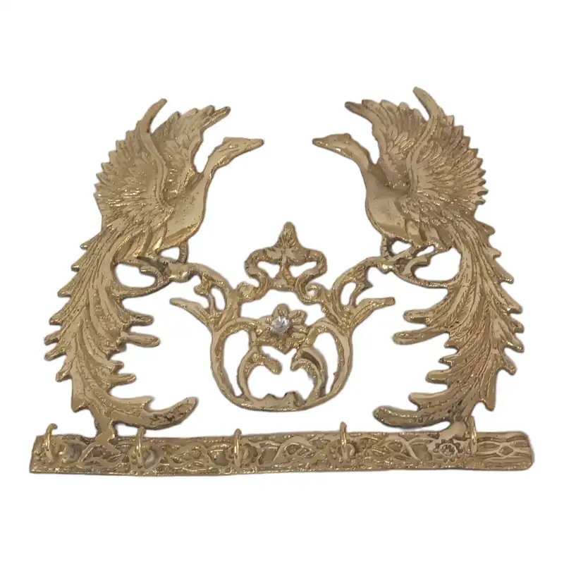 جاکلیدی برنجی مدل سیمرغ کد H-2042