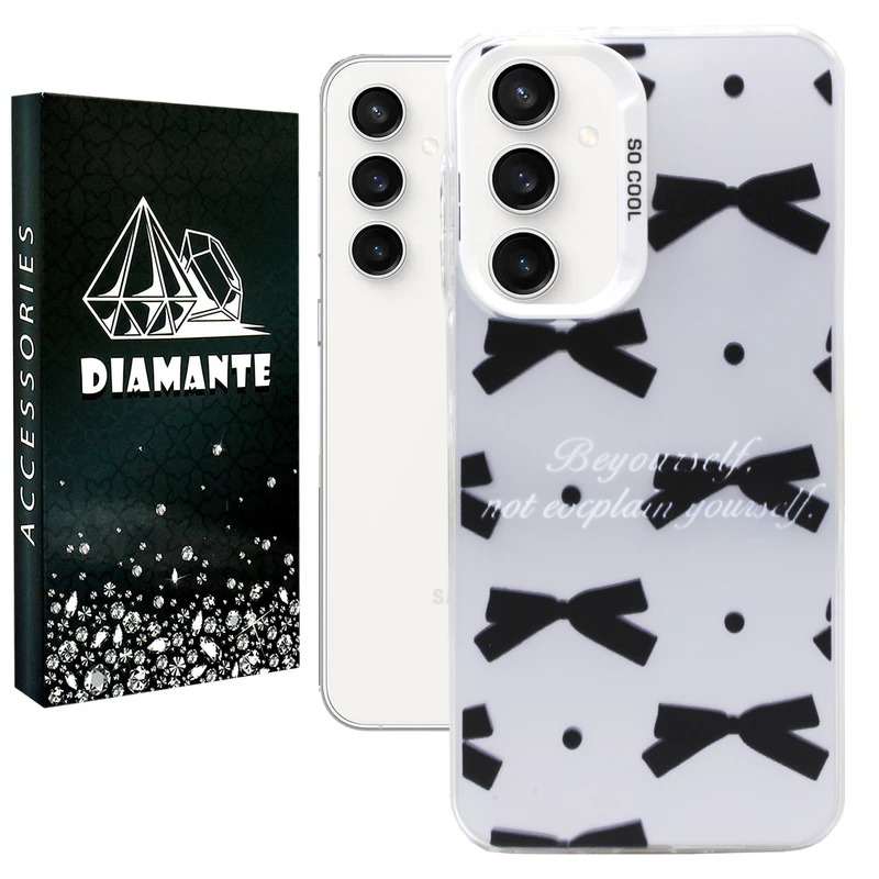 کاور دیامانته مدل Papillon Bk مناسب برای گوشی موبایل سامسونگ Galaxy A54