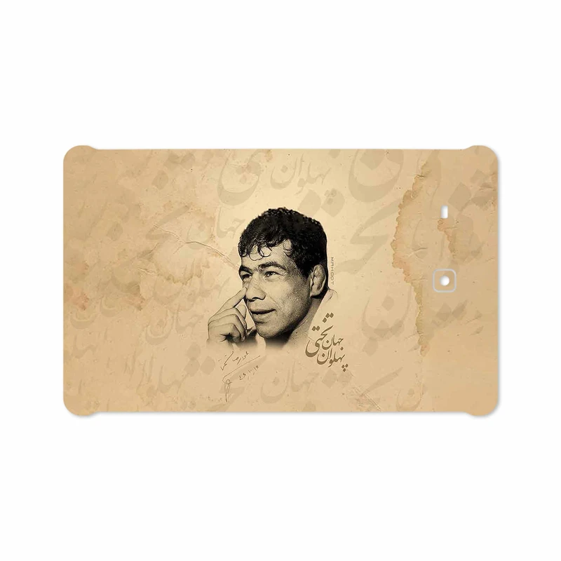 برچسب پوششی ماهوت مدل Gholamreza Takhti مناسب برای تبلت سامسونگ Galaxy Tab E 9.6 2015 T560