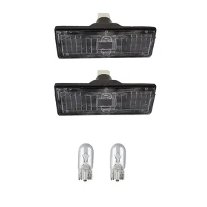 	 چراغ پلاک خودرو قطعه سازان کبیر مدل EK-SAMAND-30982 مناسب برای سمند به همراه لامپ مجموعه 4 عددی