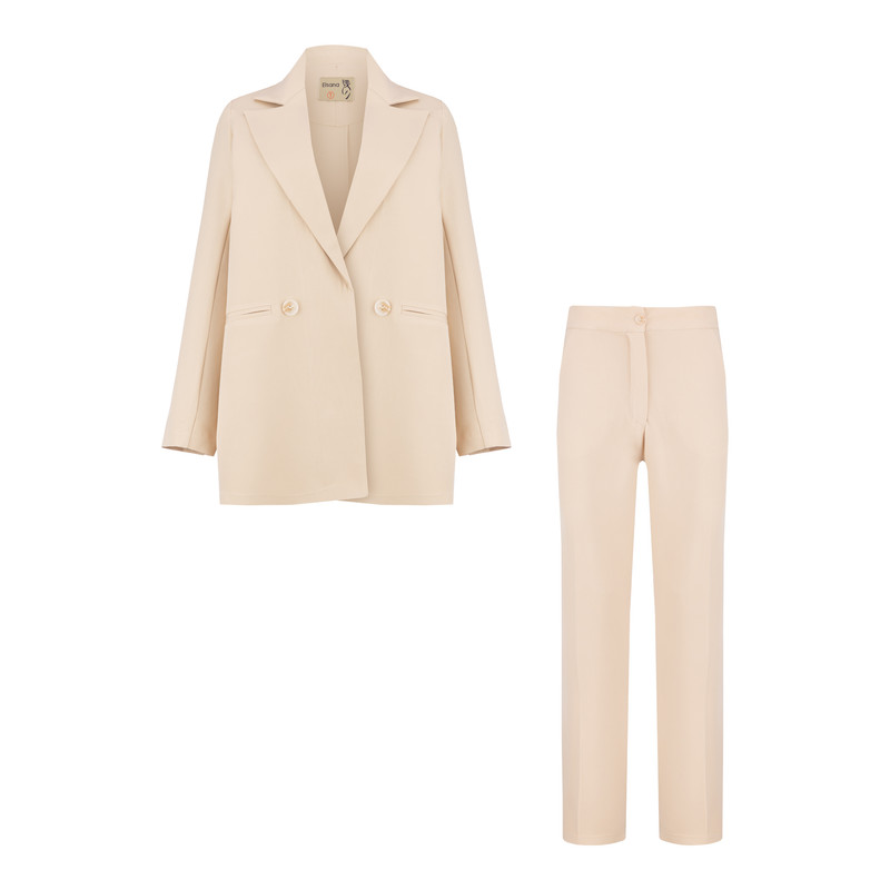 ست کت و شلوار زنانه السانا مدل ساناز کد 202708