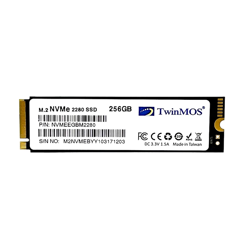 اس اس دی اینترنال تویین موس مدل NVMe M.2 2280 PCIE ظرفیت 256 گیگابایت