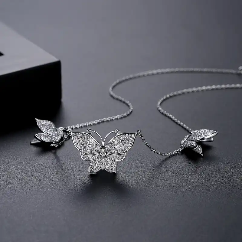 گردنبند زنانه مدل E370