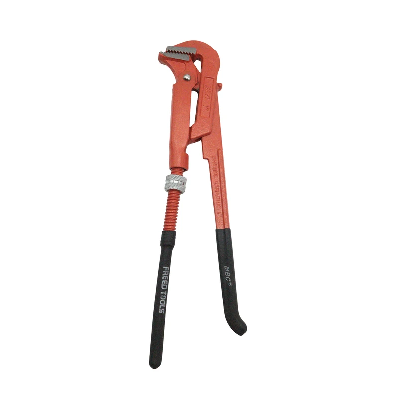 آچار لوله گیر ام بی سی مدل دو دسته کد YP-1INCH-32CM سایز 1 اینچ 