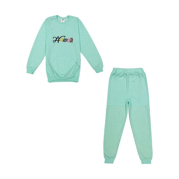 ست سویشرت و شلوار دخترانه کیکی رایکی مدل KBB06317-008