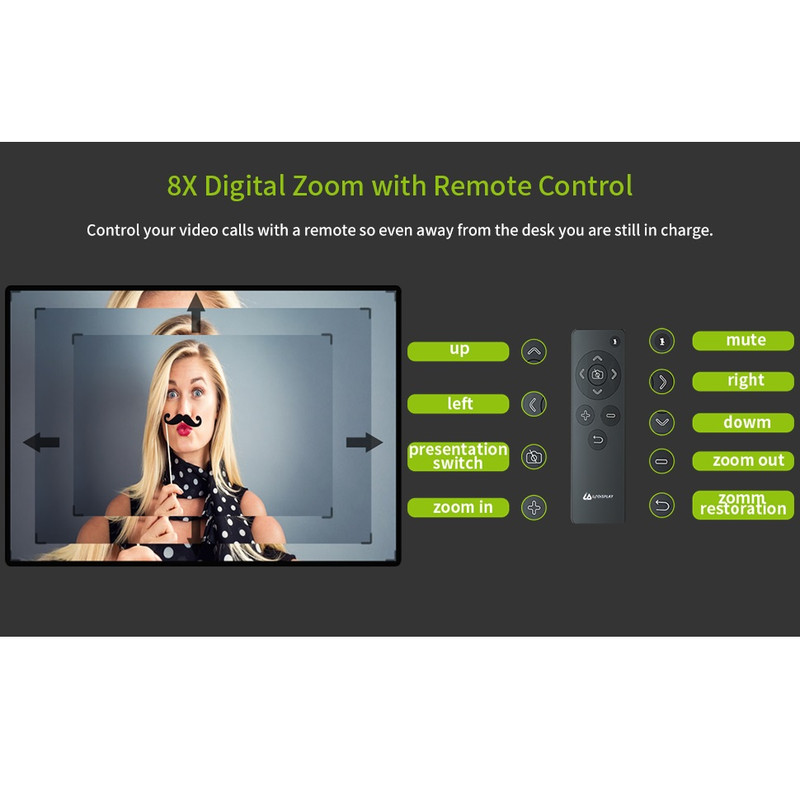 وب کم مدل 2k with remote control