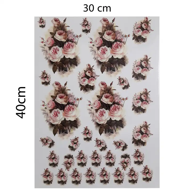 برچسب ترنسفر مدل رز مهتاب