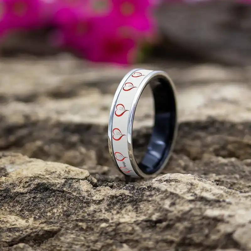 انگشتر ناکسیگو مدل قلب کد RB16084