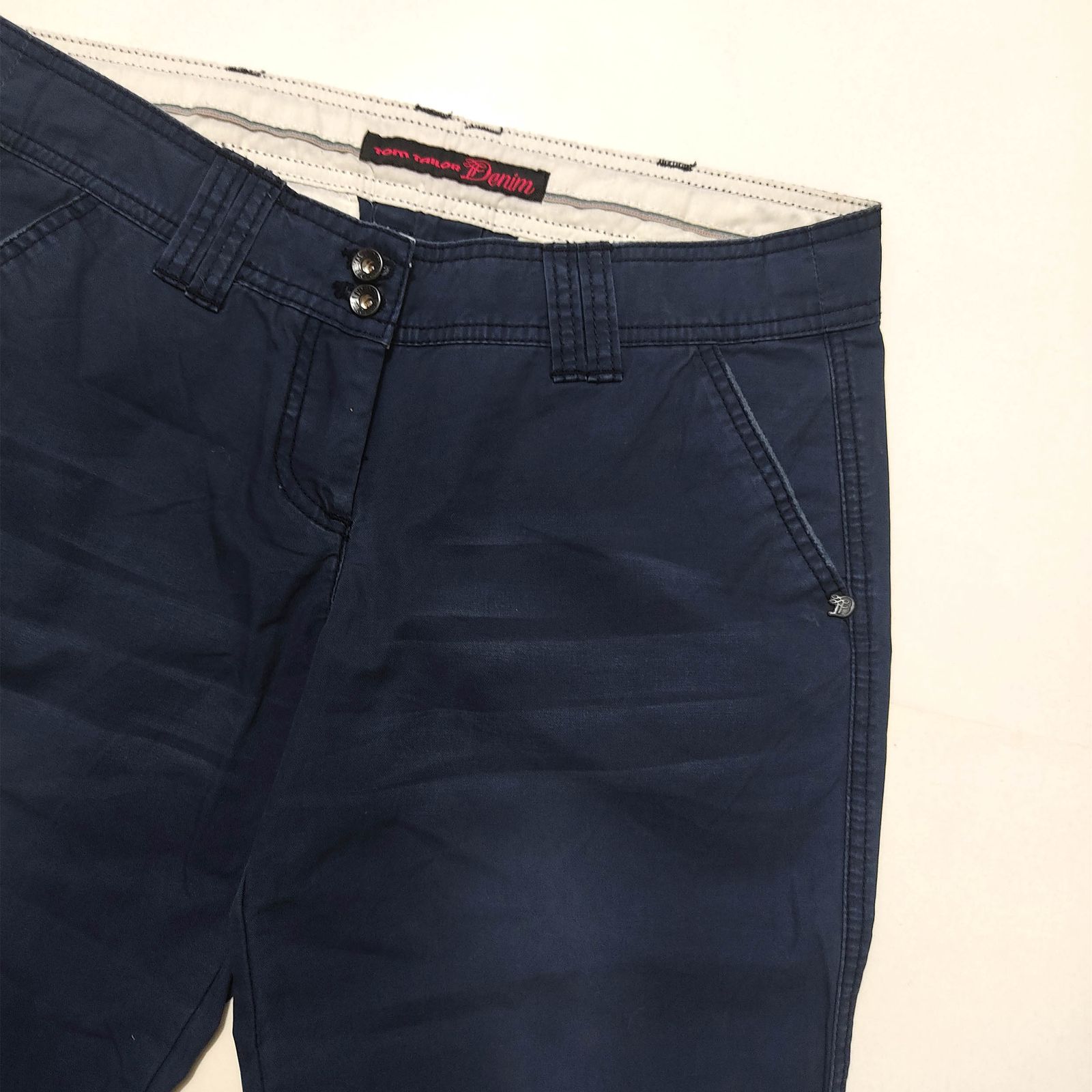 شلوار مردانه تام تیلور مدل Denim chino 28 -  - 2