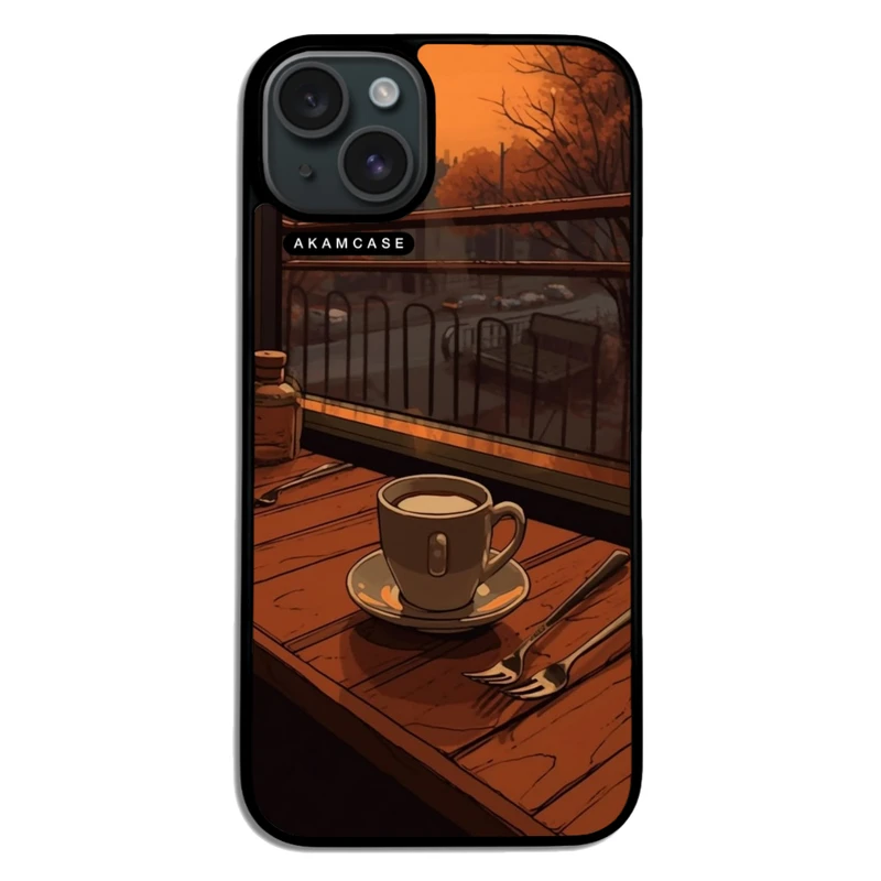 کاور آکام مدل AMC-WA15PLUS-COFFEE-11 مناسب برای گوشی موبایل اپل iPhone 15 Plus