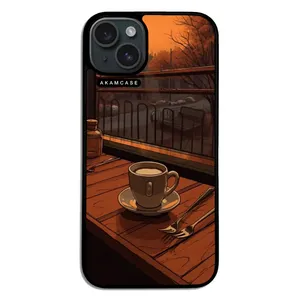 AKAM AMC-WA15PLUS-COFFEE-11 Cover For Apple iPhone 15 Plus