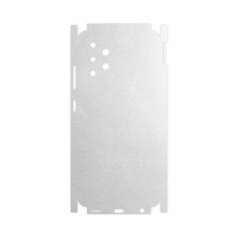 برچسب پوششی ماهوت مدل Metallic-White-FullSkin مناسب برای گوشی موبایل سامسونگ Galaxy A32 4G