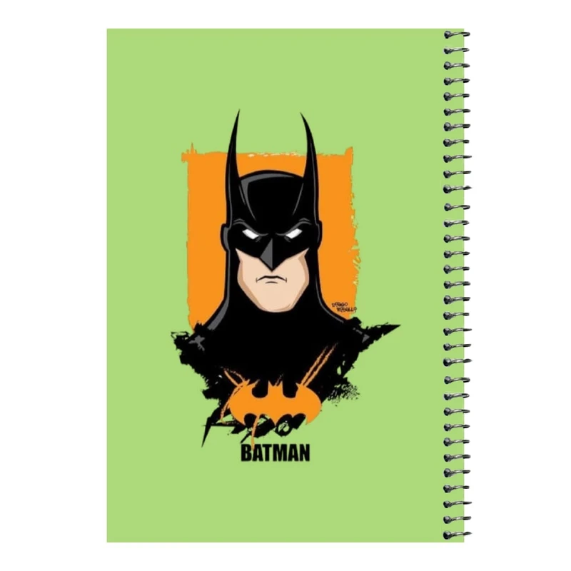 دفتر مشق 80 برگ اس جی مدل بتمن کد ۱۳    