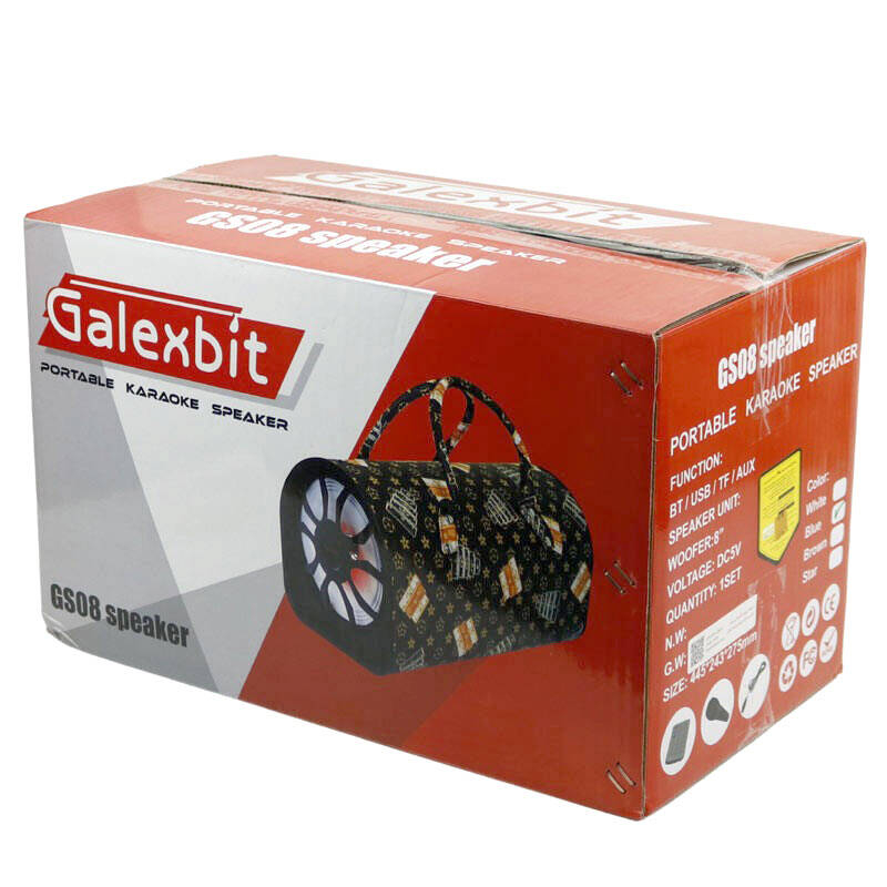 اسپیکر بلوتوثی قابل حمل گلکسبیت مدل GS-08 کد 1070961