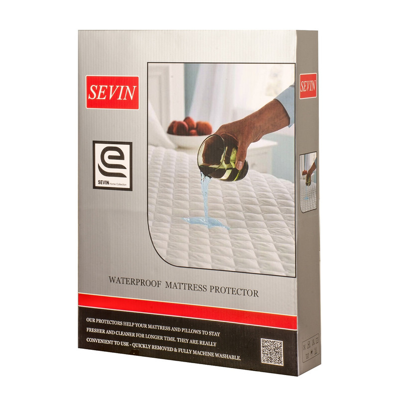 محافظ تشک مدل ضدآب 04 دو نفره سایز 160×200 سانتی‌متر
