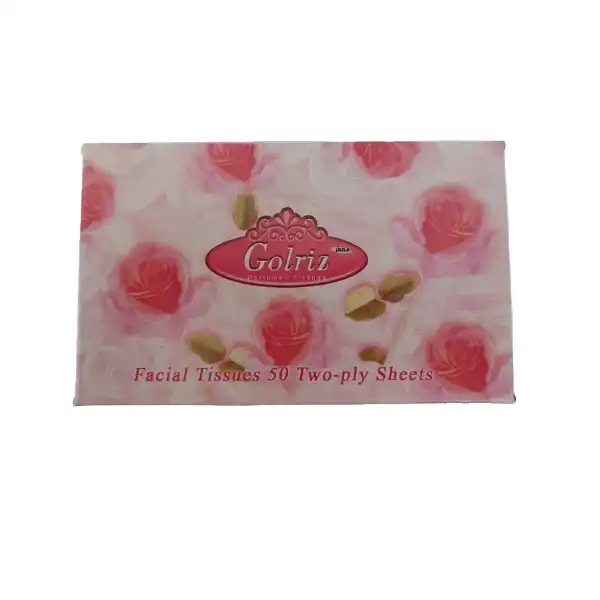 دستمال کاغذی 50 برگ گلریز مدل معطر کد 23 بسته 2 عددی