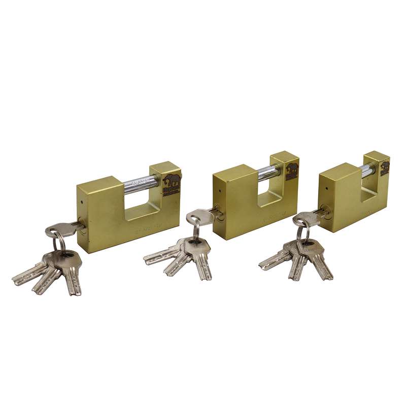 قفل کتابی مدل الفنت کد YP3-70-80-90MM مجموعه 3 عددی