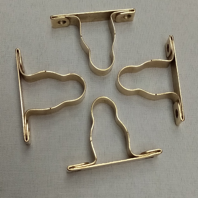 میله پرده مدل پشت دری کد 01 طول 60 سانتی متر بسته دو عددی