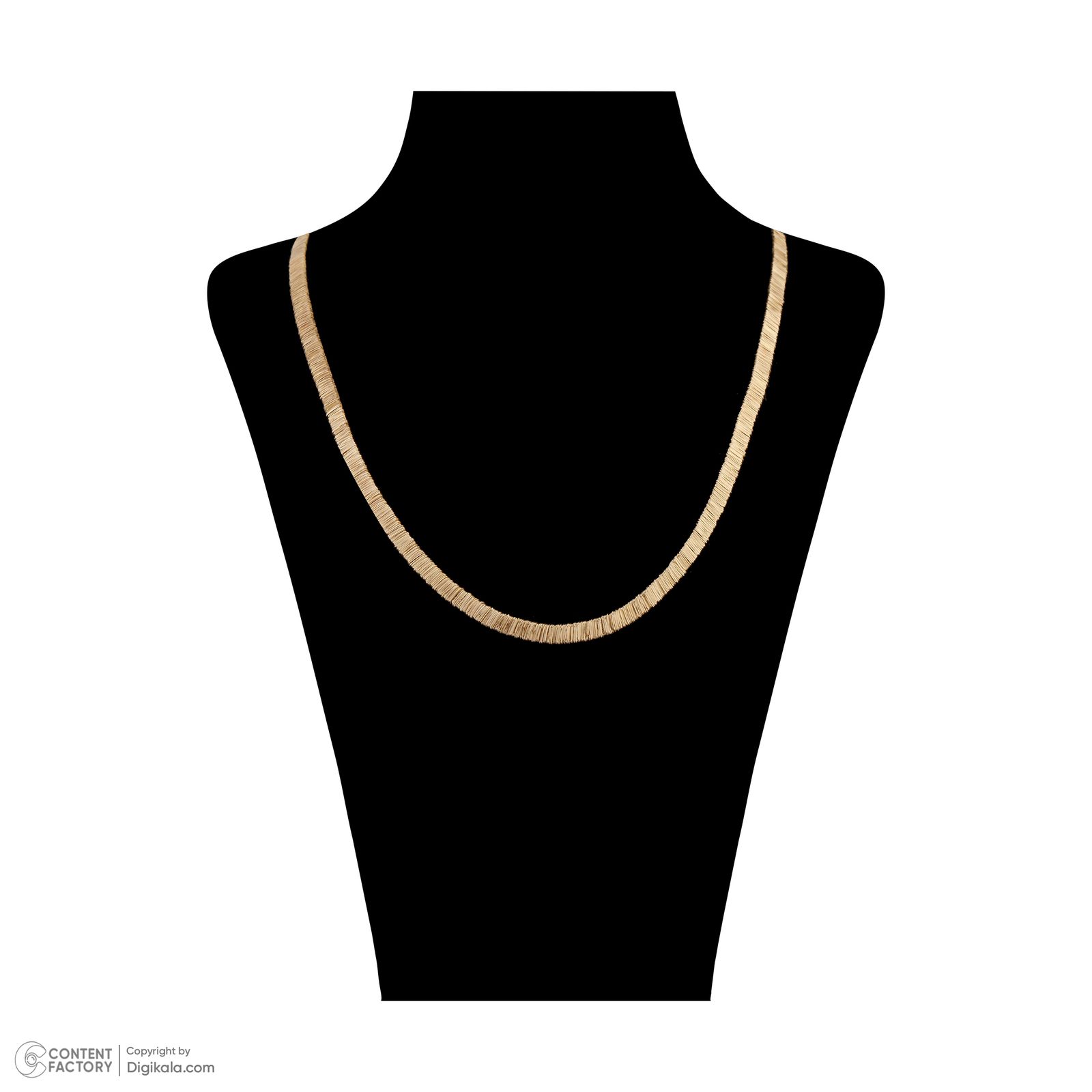 گردنبند طلا 18 عیار زنانه راما مدل n207 - - 2