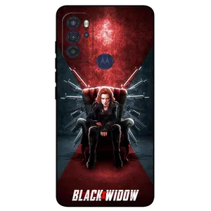 Megafone Black Widow 5423 Cover For Motorola Moto G60S